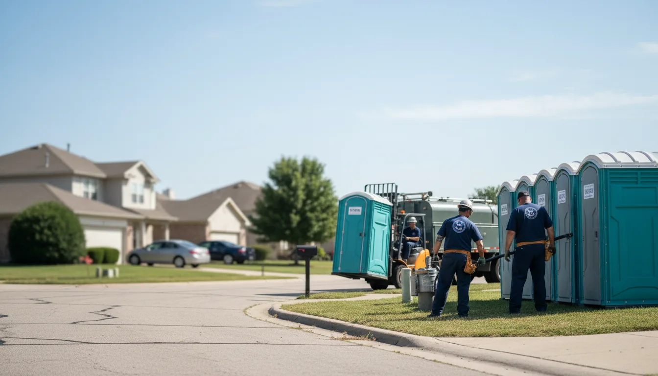 Porta Potty Rental in East Palestine, OH near me